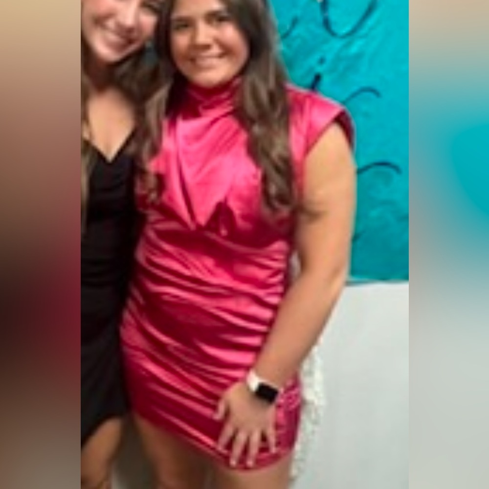 Pink formal dress